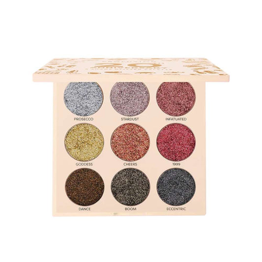 Profusion Cosmetics 20th Anniversary Pressed Glitter Palette