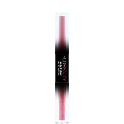HUDA BEAUTY Matte & Metal Melted Double Ended Eyeshadow