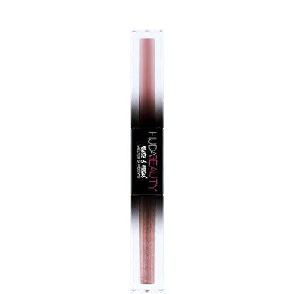HUDA BEAUTY Matte & Metal Melted Double Ended Eyeshadow