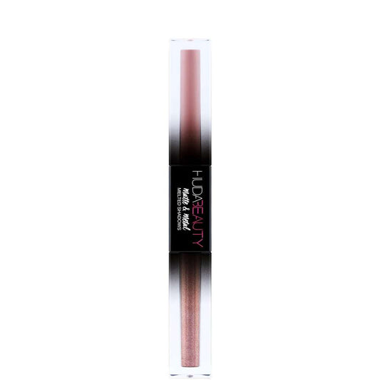 HUDA BEAUTY Matte & Metal Melted Double Ended Eyeshadow