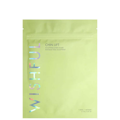 WISHFUL Chin Lift Peptide & Niacinamide Sculpting Sheet Mask