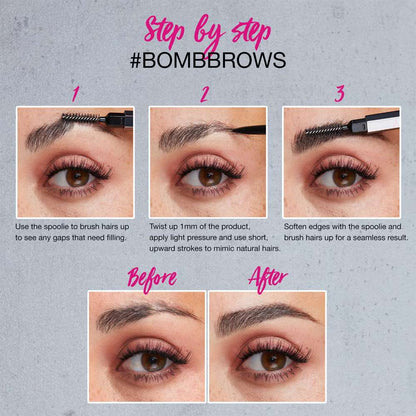 HUDA BEAUTY #BOMBBROWS Microshade Brow Pencil