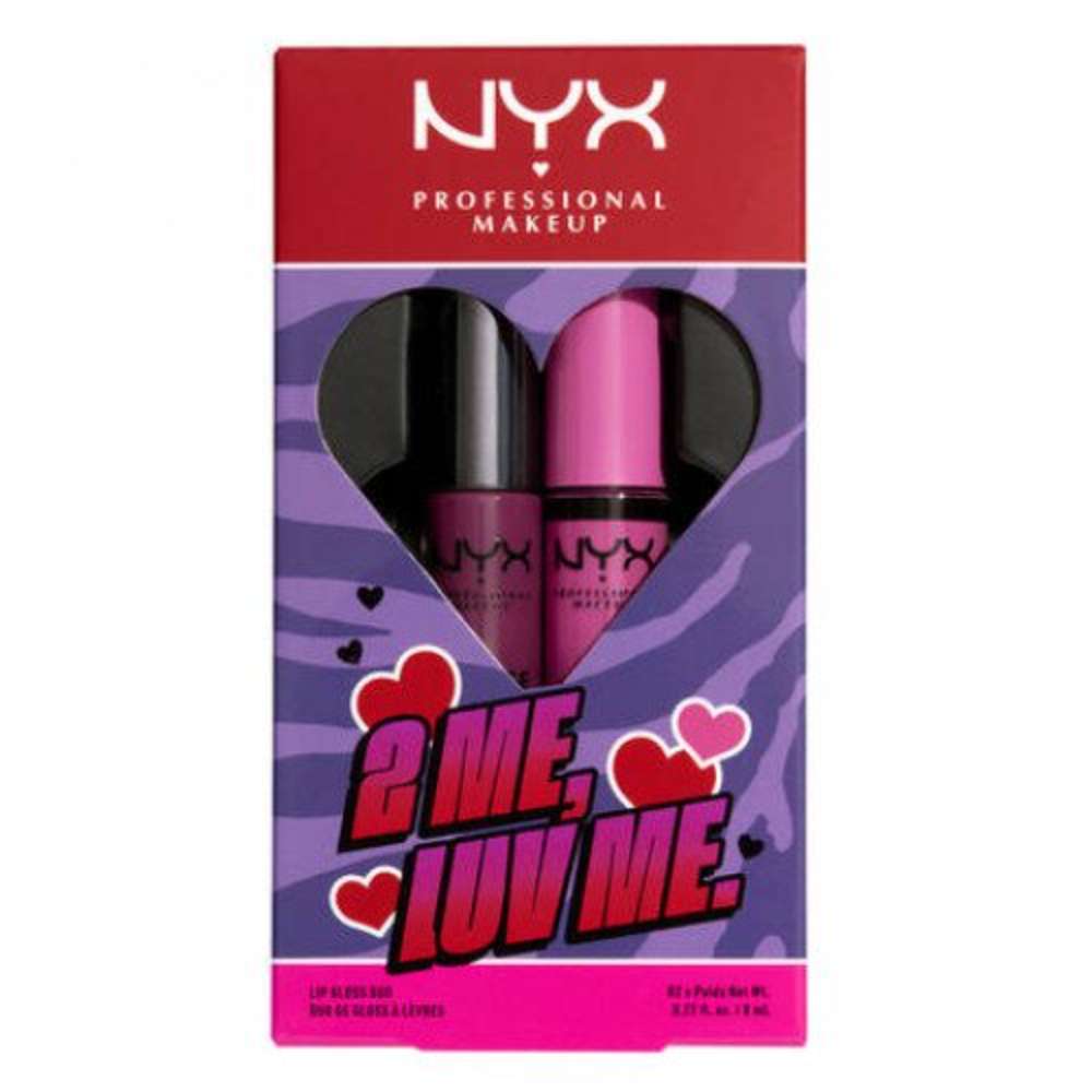 NYX Professional Makeup 2 Me, Luv Me Butter Gloss Duo