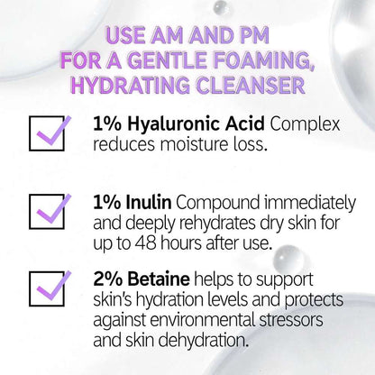 The INKEY List Hyaluronic Acid Cleanser