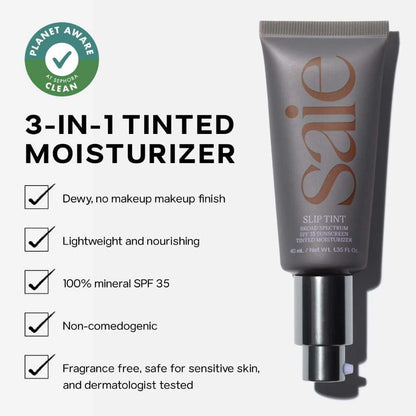 Saie Slip Tint Dewy Tinted Moisturizer