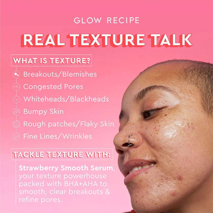 Glow Recipe Strawberry Smooth BHA + AHA Salicylic Acid Serum