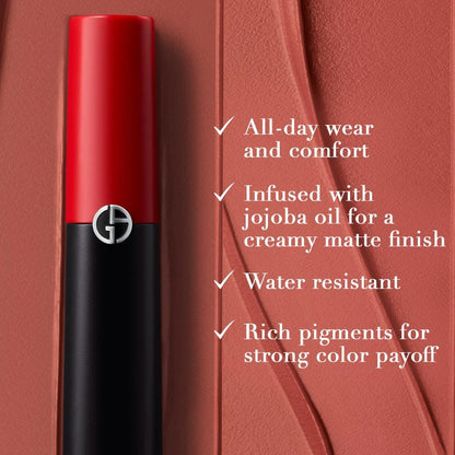 Armani Beauty Lip Power Long-Lasting Lipstick