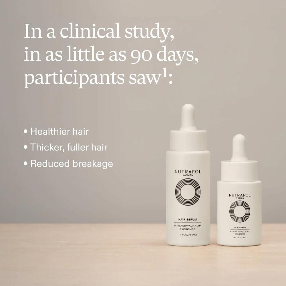 Nutrafol Women’s Lightweight Thickening Hair Serum for Thinning Hair