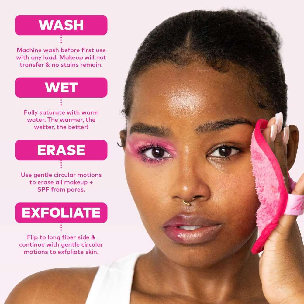 The Original MakeUp Eraser Mini MakeUp Eraser® PRO Pink
