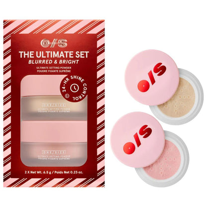 ONE/SIZE by Patrick Starrr Blurred & Bright Ultimate Setting Powder Duo